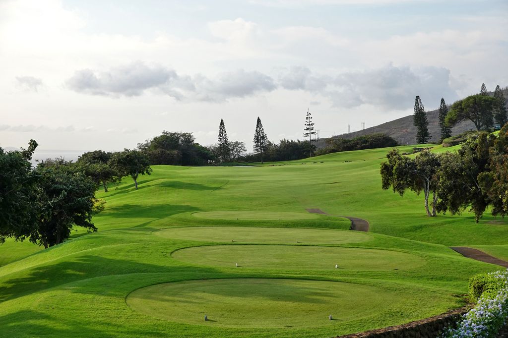 6th Hole at King Kamehameha Golf Club (388 Yard Par 4)